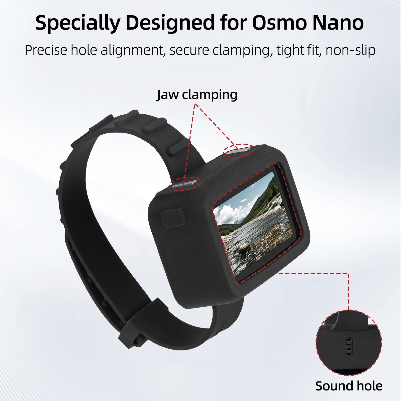 DJI Osmo Nano 카메라 마운트용 손목밴드 이미 - Camera Wrist Strap 리뷰 및 가격